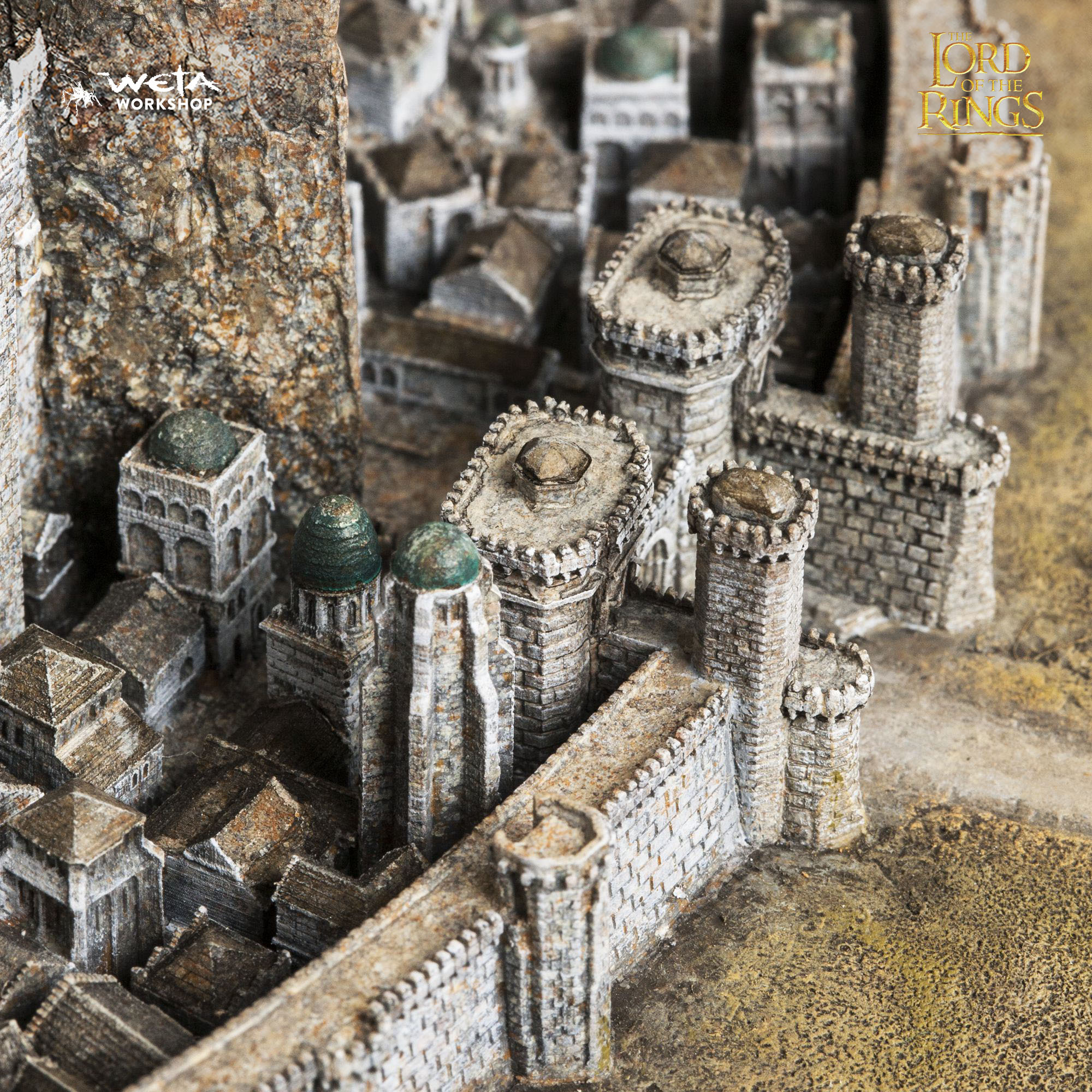 Minas Tirith Wall - Lord of the Rings  Minas tirith, Lord of the rings,  Wargaming terrain