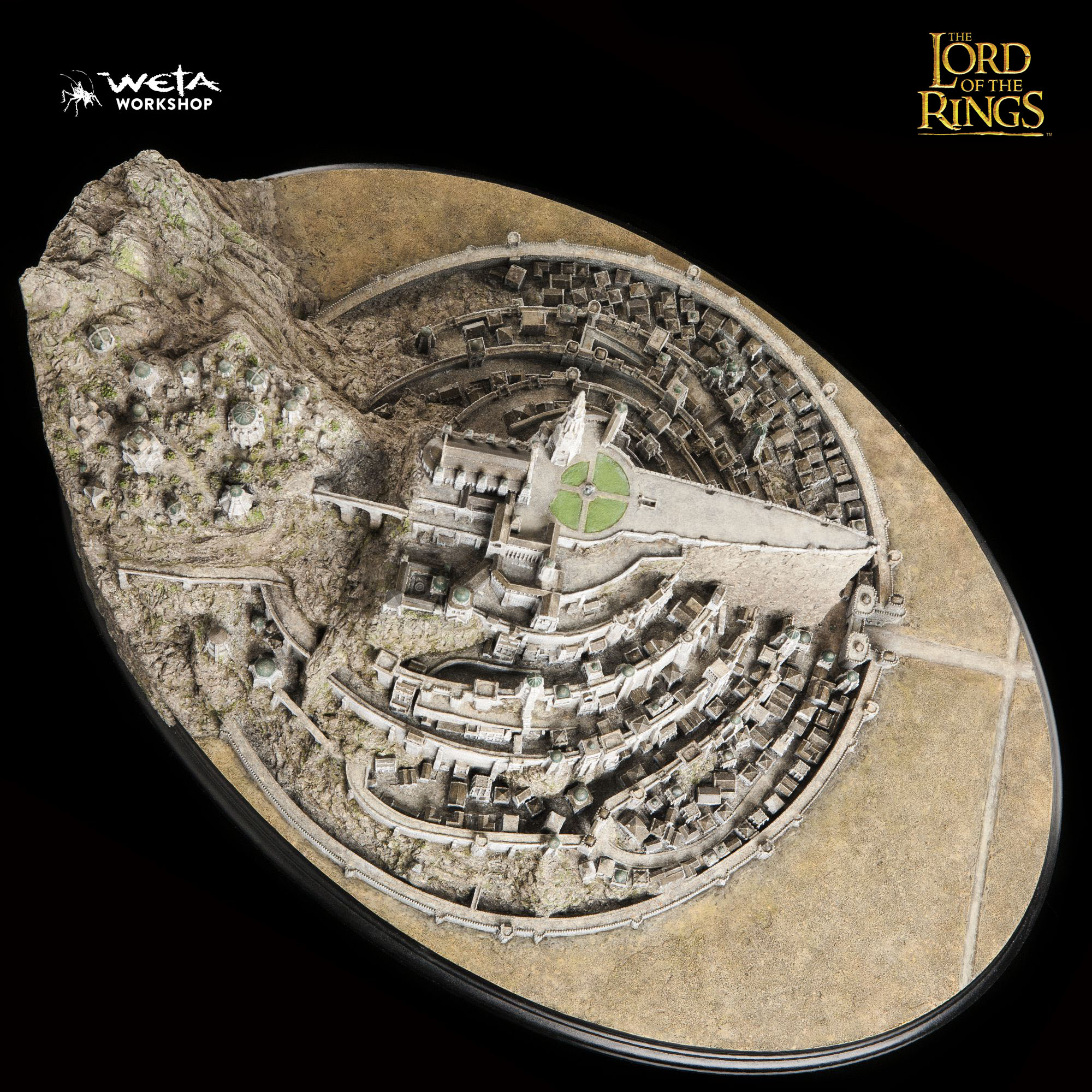 Environments: Minas Tirith Lord of the Rings Statue by Weta Workshop