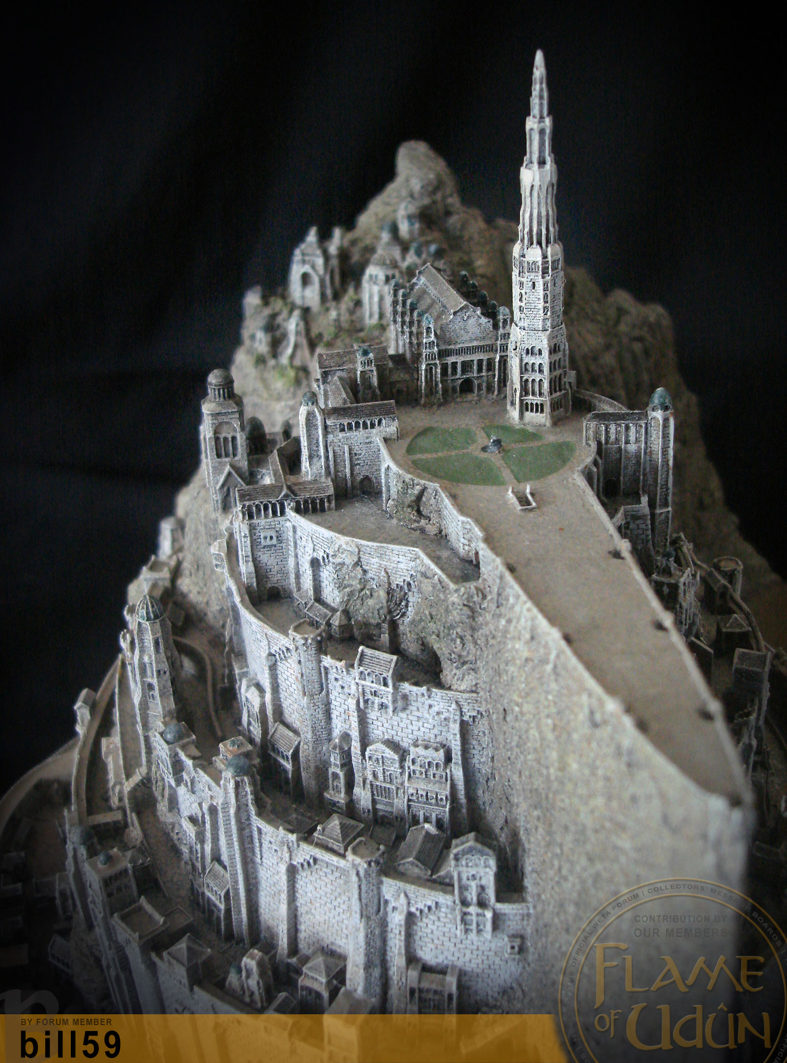 Minas Tirith Miniature. 