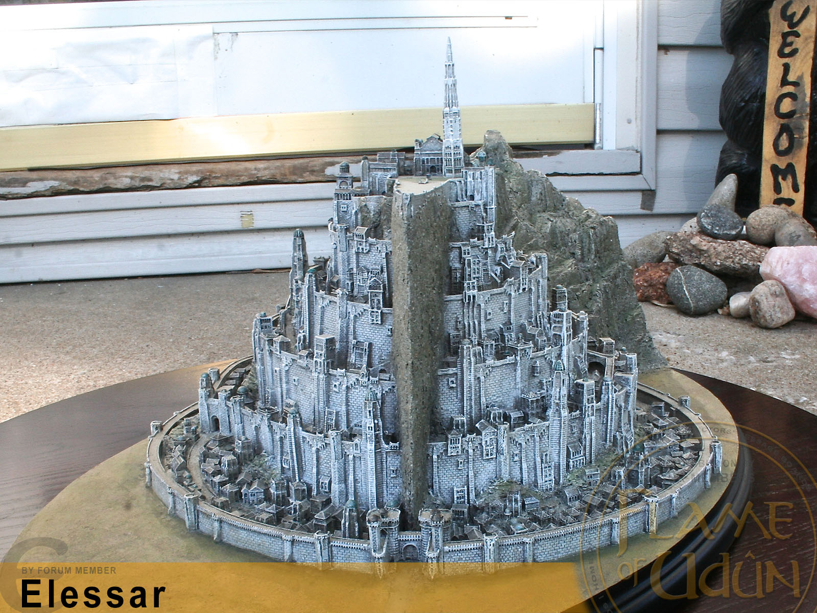 Weta Minas Tirith Lord of The Rings Capital of Gondor Environment