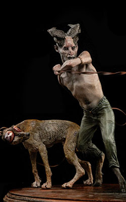 Man with Dogs