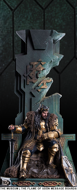 King Thorin on Throne